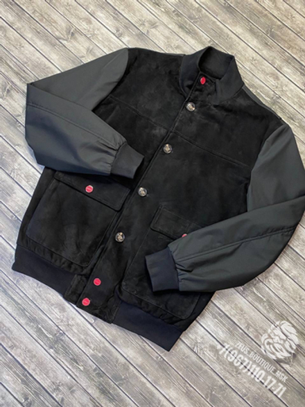 Комбинированная куртка Kiton