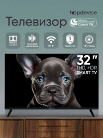 Телевизор 32″ диагональ с голосовым управлением OS SALUTE TV