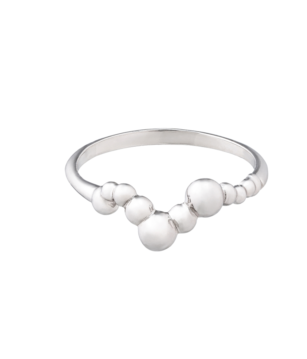 Кольцо из серебра без вставок