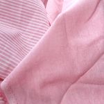 Варёный хлопок "Ярко-розовая полоска", 2 мм