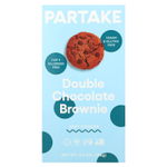 Partake, Soft Cookies, двойной шоколадный брауни, 156 г (5,5 унции)