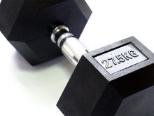 Гантель 27,5 кг гексагональная