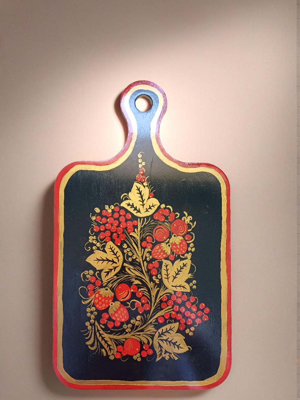 Доска ручная работа Хохлома