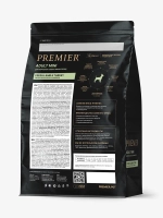 Сухой корм для взрослых собак Premier Dog Adult Mini мелких пород с чувствительным пищеварением ягненком с индейкой 1кг