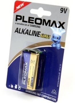 Элемент питания Крона Pleomax 6LR61-1BL