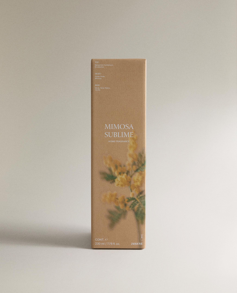 Zara Home Ароматический диффузор с палочками Mimosa Sublime, 230 мл, аромат для дома