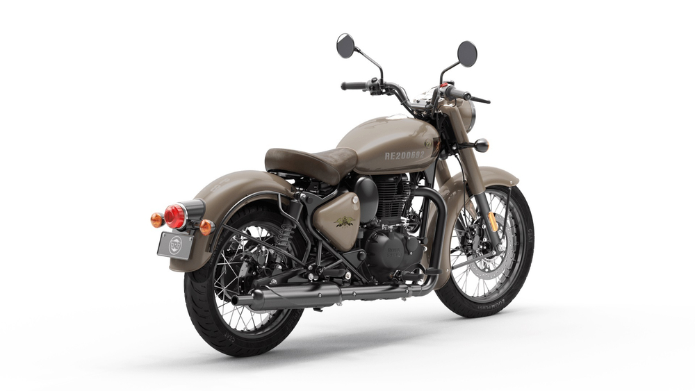 Royal Enfield Classic 350 Signals Desert Sand