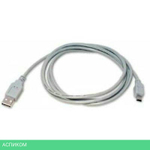 Кабель Buro USB2.0-M5P-1 1м серый