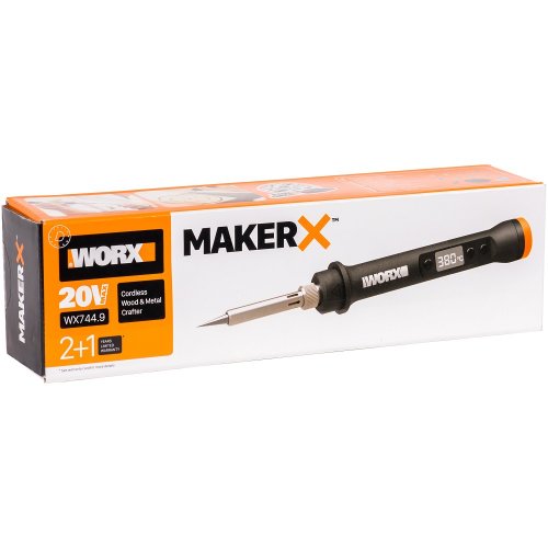 Выжигатель-паяльник WORX WX744.9 аккумуляторный