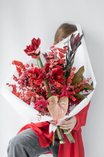 Festive red