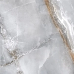 Керамогранит Alma Ceramica GFA57ORD07L Orlando 57x57 серый лаппатированный под оникс