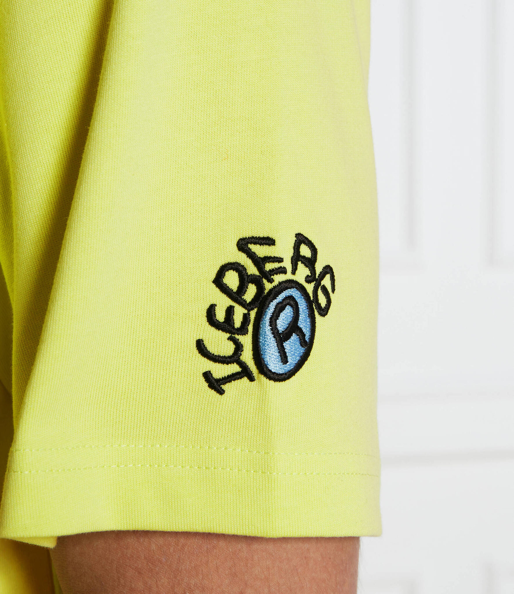 Футболка Iceberg - лимонный(242 I1P F073 6304)