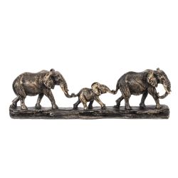 GAEM Фигурка декоративная "Слоны", L25,5 W4 H8 см