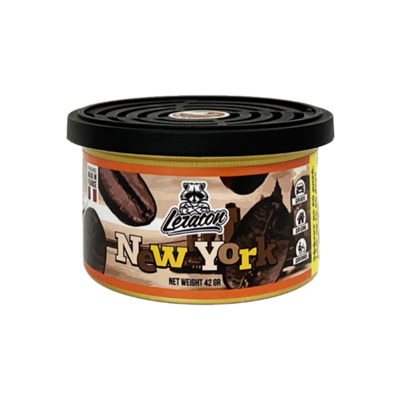 Leraton Ароматизатор для автомобиля в банке New York (Coffee/Кофе)