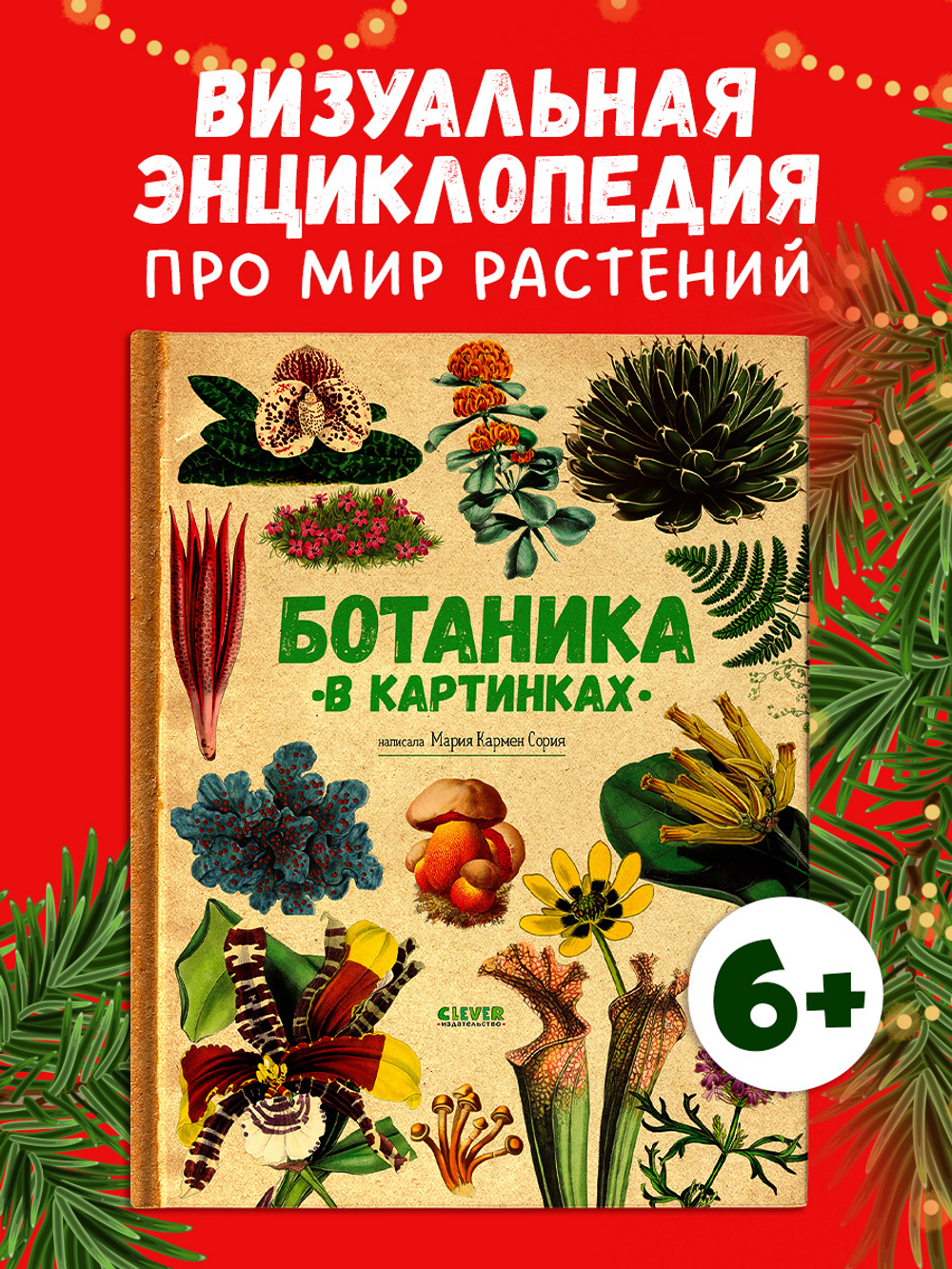 Удивительные энциклопедии. Ботаника в картинках