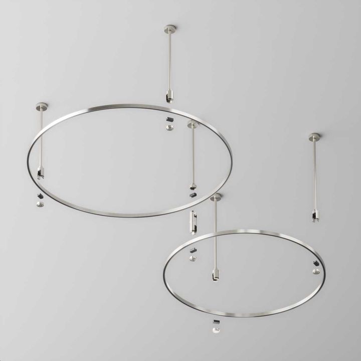 Шинопровод накладной/подвесной Maytoni Technical TRX154-R-D800-PT