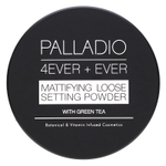 Palladio, 4Ever + Ever, матирующая рассыпчатая пудра с зеленым чаем, полупрозрачная, 6 г (0,21 унции)