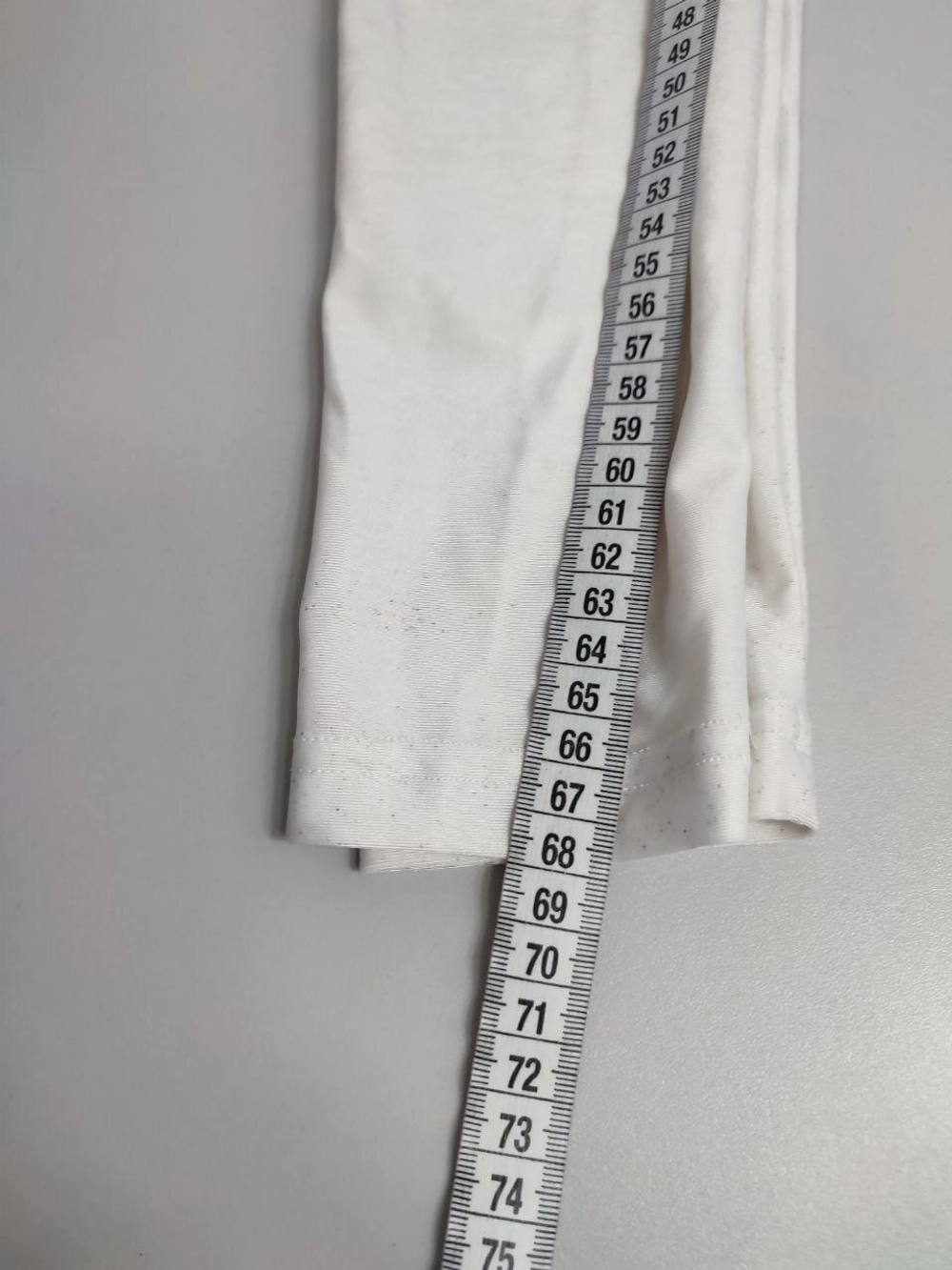 Леггинсы бело-голубые на 11-12 лет