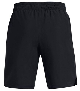 Шорты для мальчика теннисные Under Armour Boys Tech Woven Wordmark - black/white