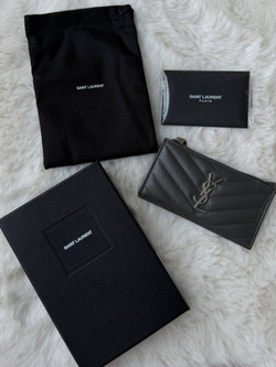 Картхолдер Saint Laurent Monogram Fragments