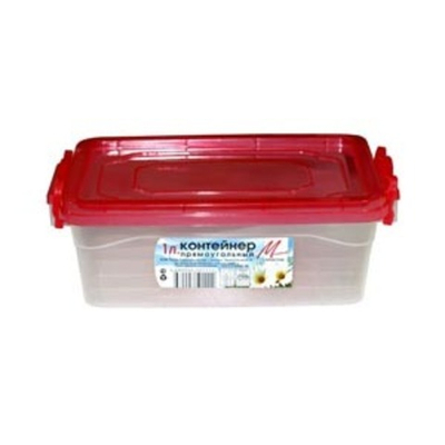 Контейнер прямоугольный для пищ. прод. 1л 06310