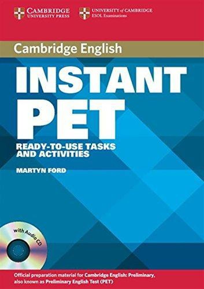 Instant PET Book and Audio CD Pack