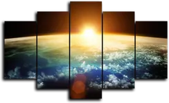 Модульная картина "Вселенная земля"