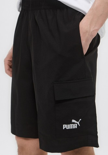 Шорты спортивные мужские PUMA ESS No. 1 Logo Woven Cargo Shorts 9"