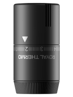 Термоголовка жидкостная Royal THERMO Design М30х1,5 черный (RATHDN13015BL)