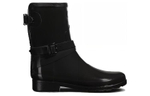 HUNTER Refined Thermal Waterproof Rain Boots Women"s Black