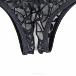 Стринги с доступом Black Bow, M