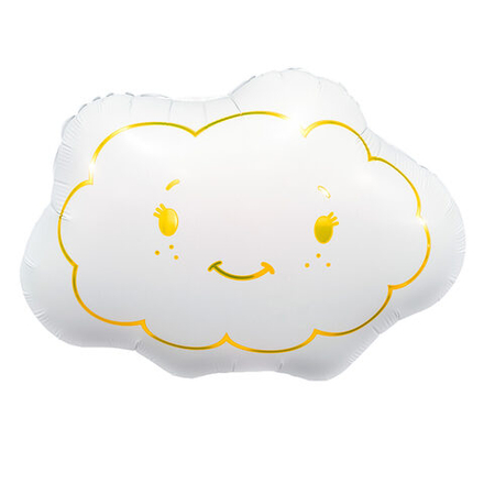 Шар Фигура "Облако золотые глазки"