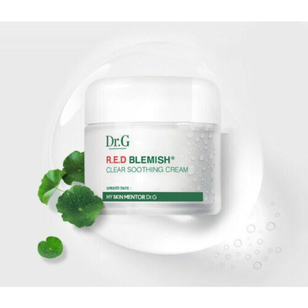 DR.G Крем успокаивающий для чувствительной кожи – R.E.D blemish clear soothing cream, 70мл