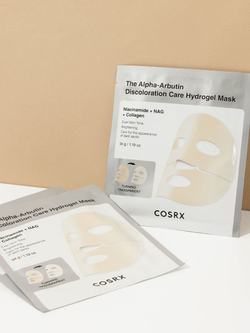 Гидрогелевая маска с муцином улитки Cosrx Advanced Snail Mucin Glass Glow Hydrogel Mask 3 шт.