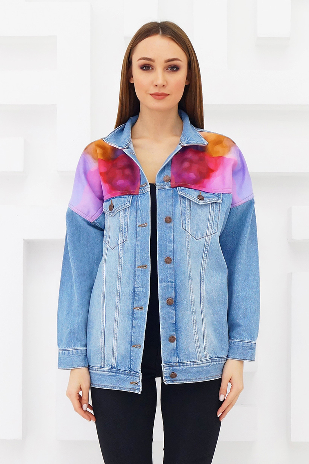 LIGVIANNI Джинсовая куртка Denim Jacket Husky