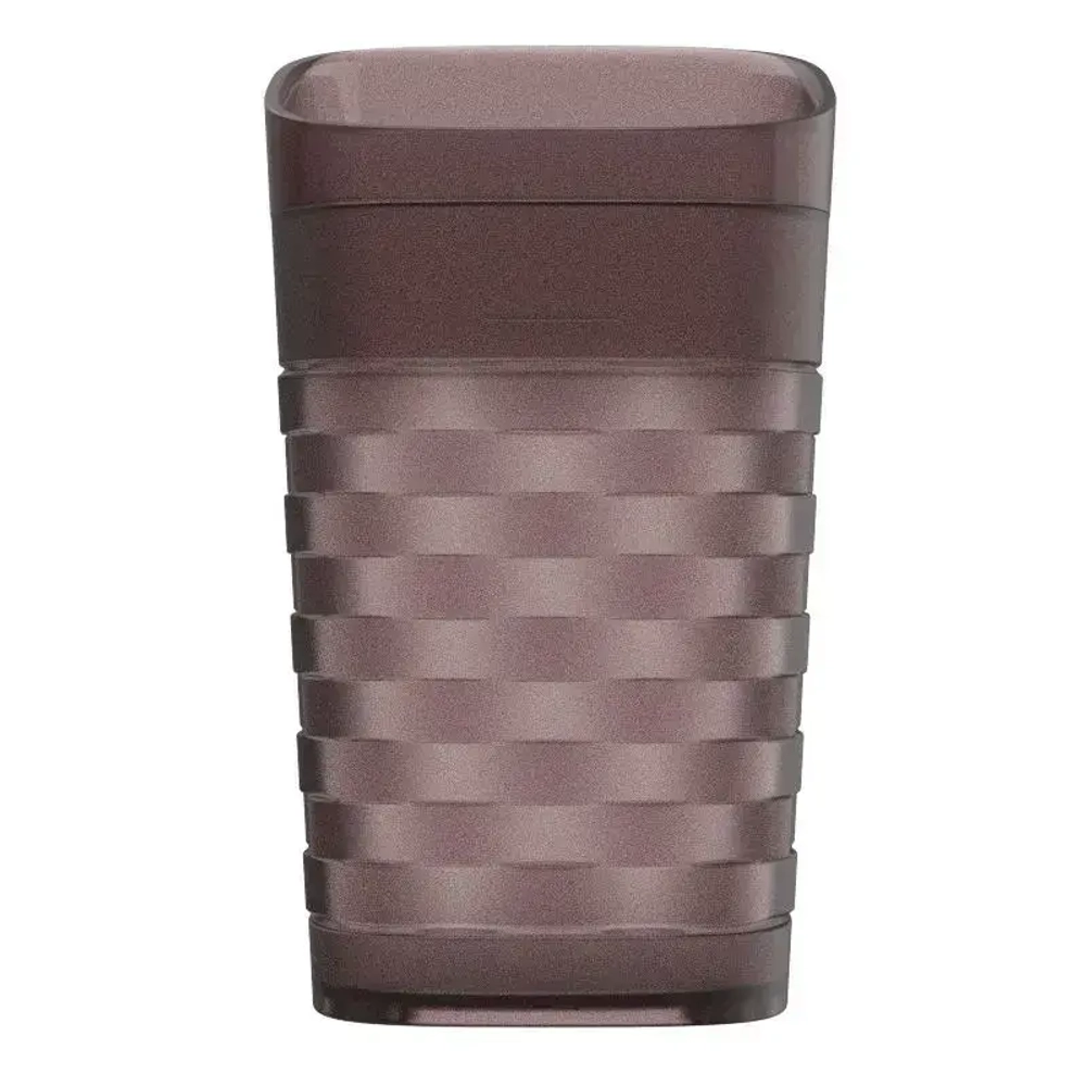 Стакан для зубных щеток без разделителя Glam (шоколад)