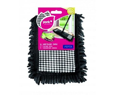 Насадка для швабры York Salsa, плоская, 42х12см, микрофибра (081310)