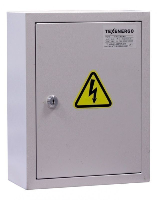 Щиток освещения ОЩВ- 12 (63А+12х16А) IP31 без разводки