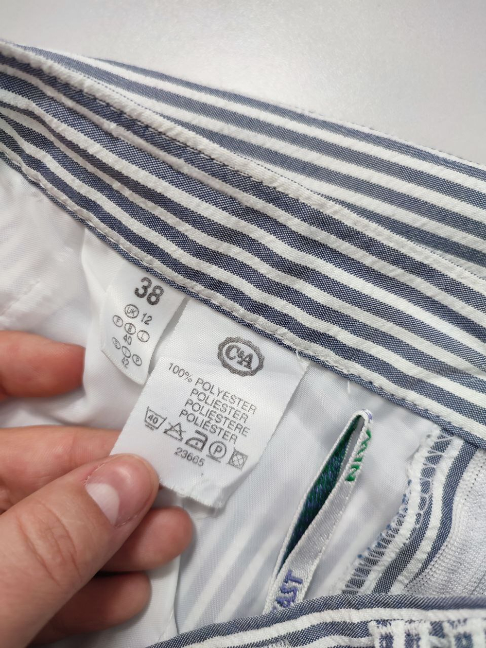 Бриджи в полоску 46-48 размер