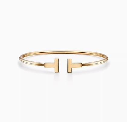 Браслет из золота 18 к (750 проба) , Tiffany, коллекция T 💠Единственный в наличии