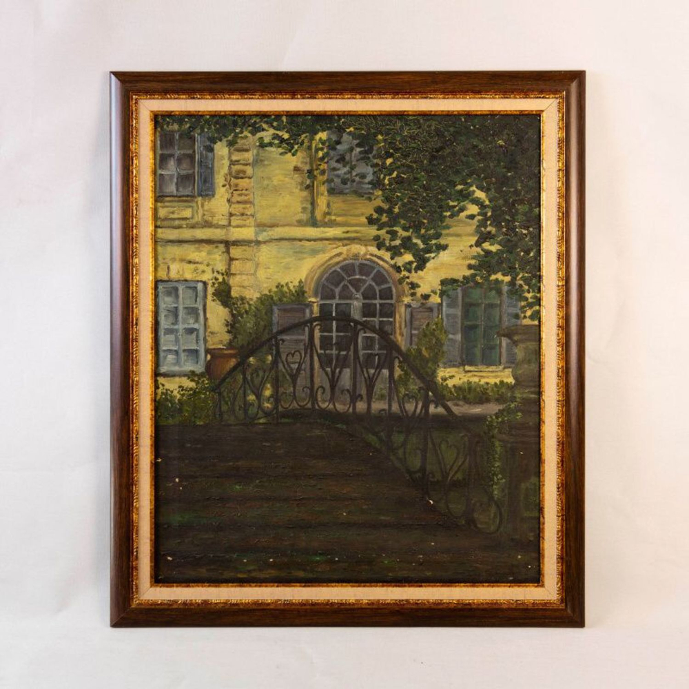 Винтажная картина «Усадьба»