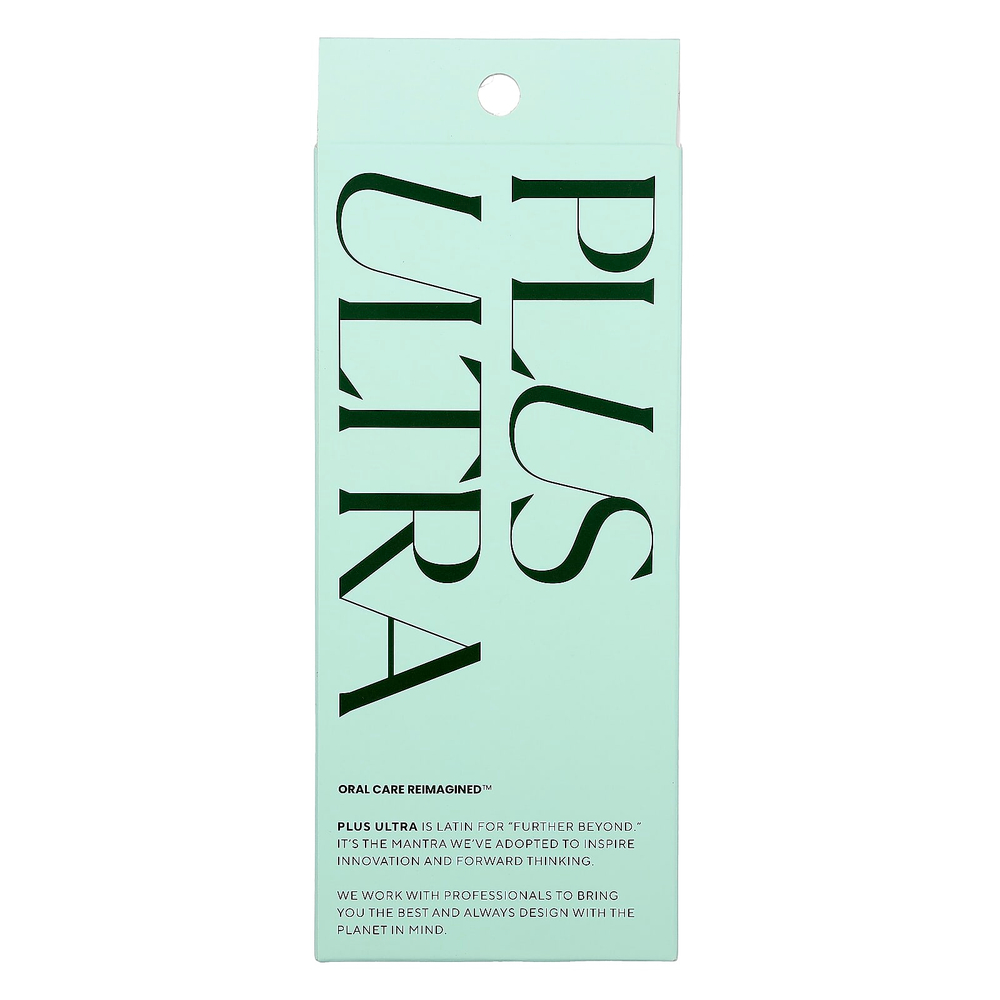 Plus Ultra, экологически безопасные насадки для щетки, мягкие, 3 шт.