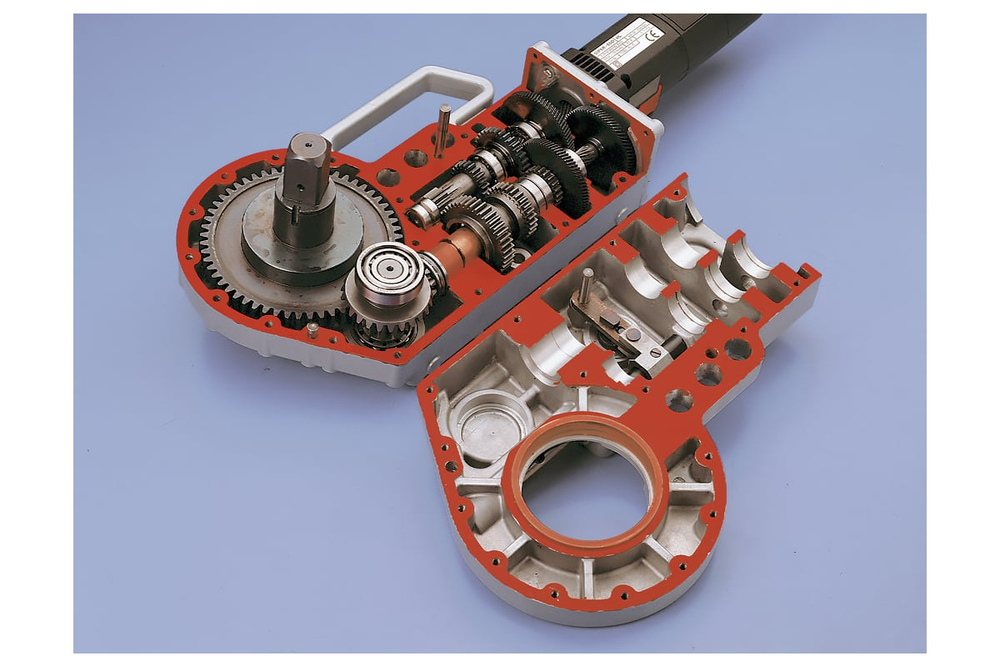Электр.трубогиб Rothenberger ROBEND 4000, к-т в пластик.ящике 15-18-22-28-32-35мм