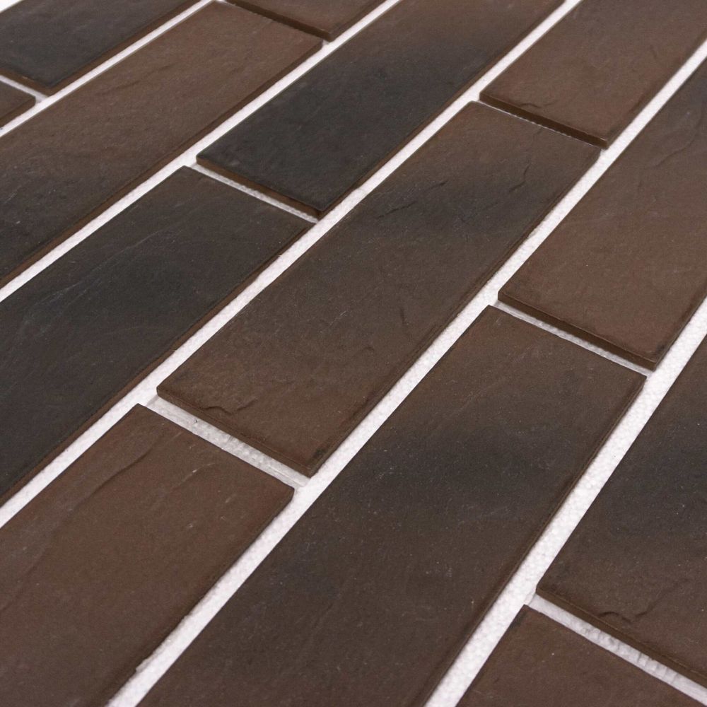 Beryoza Ceramica, Brick House Терракотовый, 250x75x7 - клинкерная фасадная плитка