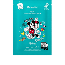 JM Solution Disney Collection Selfie Barrier Tea Tree Mask маска тканевая с чайным деревом