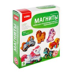 Maqnitli Gips Fiqurlar Lori "Пони"