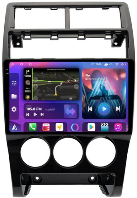 Магнитола для Lada Priora 2013-2018 - FarCar BX3018M-360 на Android 13, QLED+2K, TS10, 6Гб+128Гб, CarPlay, 4G SIM-слот