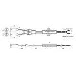 Выключатель ИК DRD-2, с двумя сенсорами, 12/24В, 60/100Вт, плавный пуск, две функции: открытие/движение