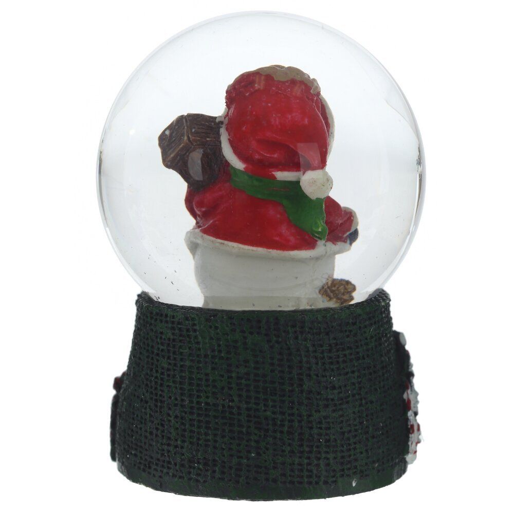 GAEM Фигурка декор в стекл шаре "Дед Мороз/Снеговик/Мишка", D 4.5 см, L4,5 W4,5 H6 см, 4в.