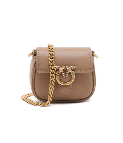 Кожаные чехол для наушников vitello seta Pinko - коричневый(102753 A0F1)